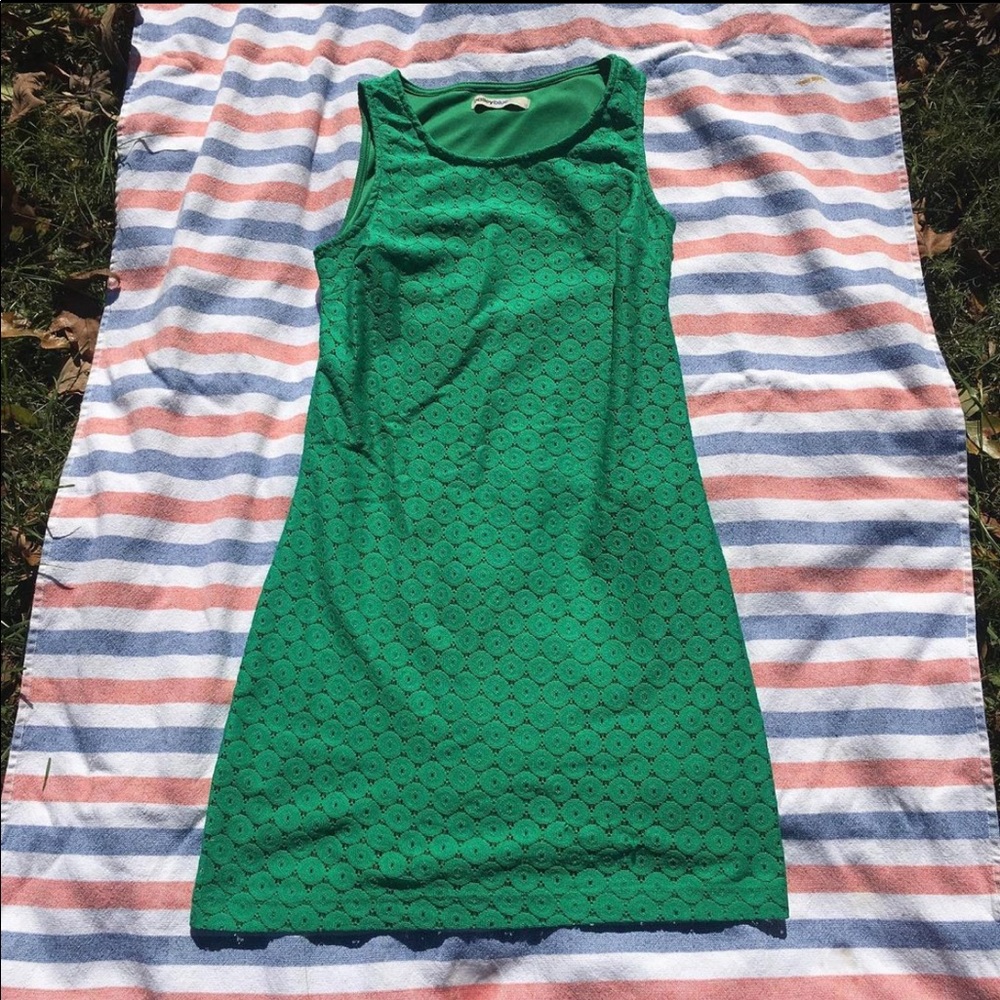 Lacy Green Babydoll Dress